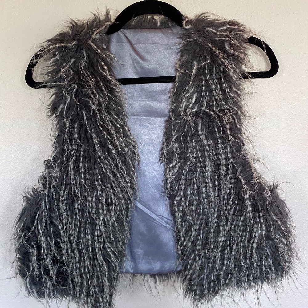 Vintage Faux Fur Vest
